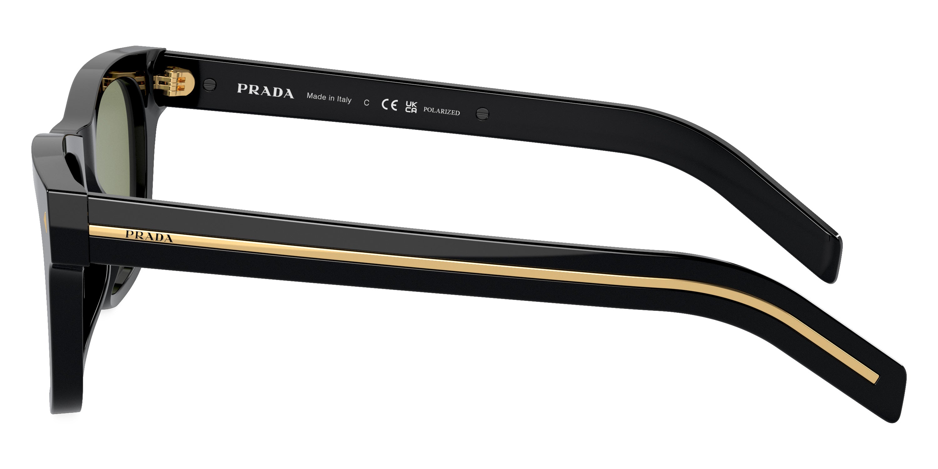 PRADA SUNGLASSES - PR A17S 16K20G 51 - Black