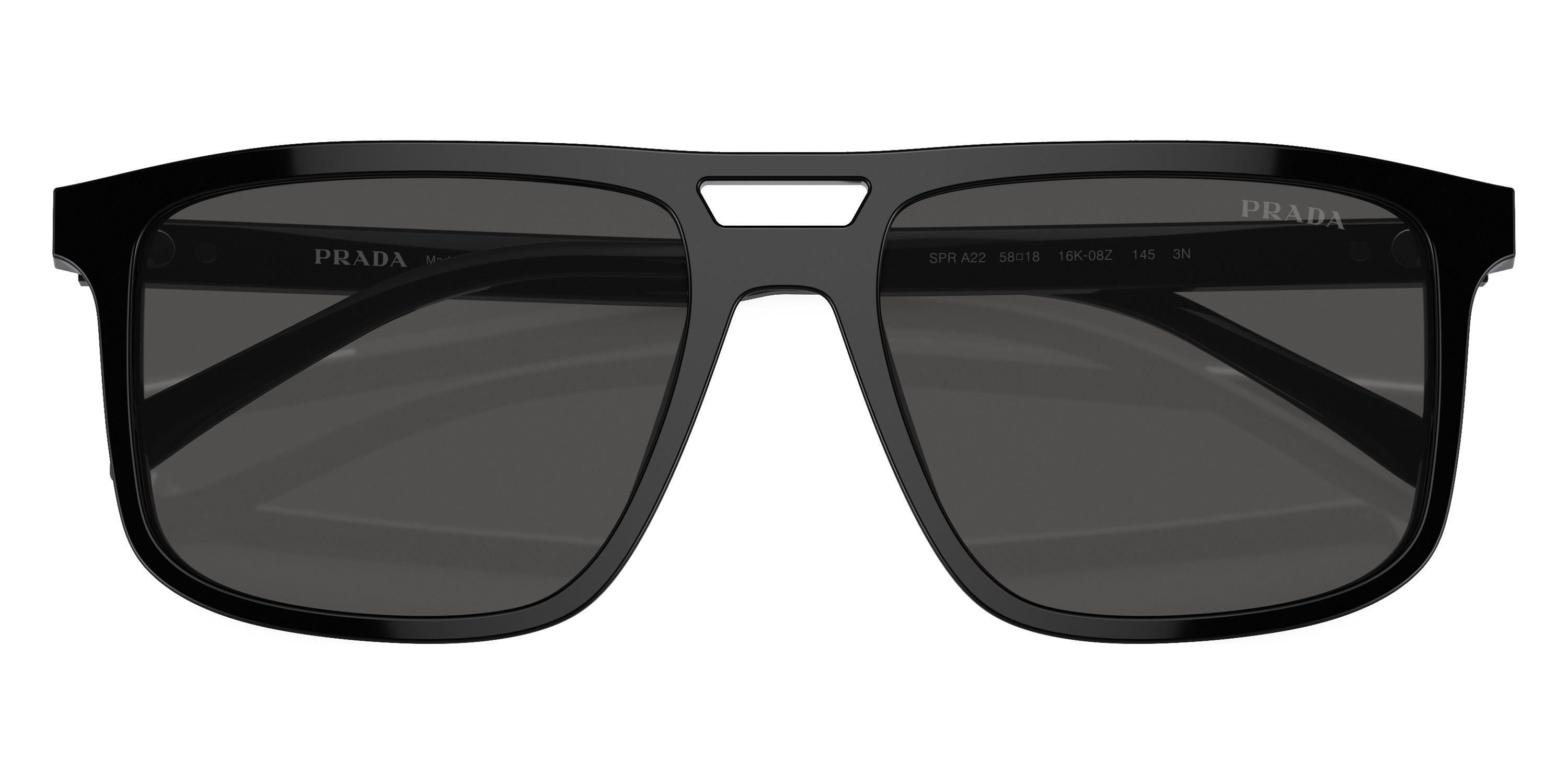 PRADA SUNGLASSES - PR A22S 16K08Z 56 - Black
