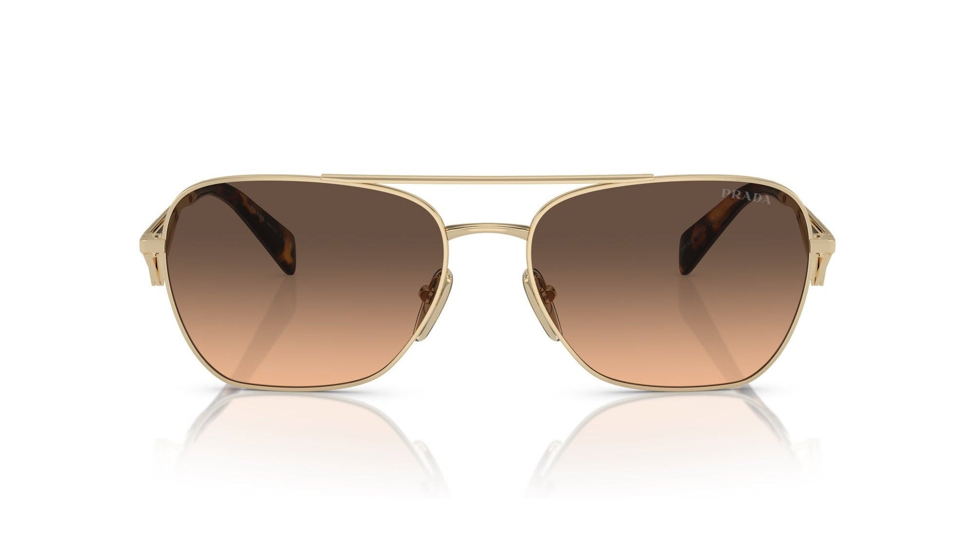 PRADA SUNGLASSES - PR A50S ZVN50C 59 - Pale Gold