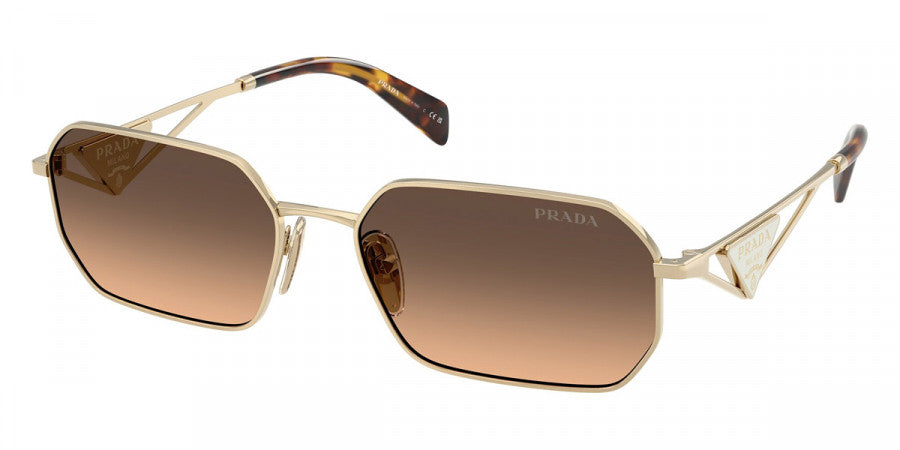 PRADA SUNGLASSES - PR A51S ZVN50C 58 - Pale Gold
