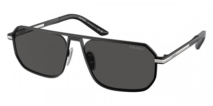 PRADA SUNGLASSES - PR A53S 1BO5S0 59 - Matte Black