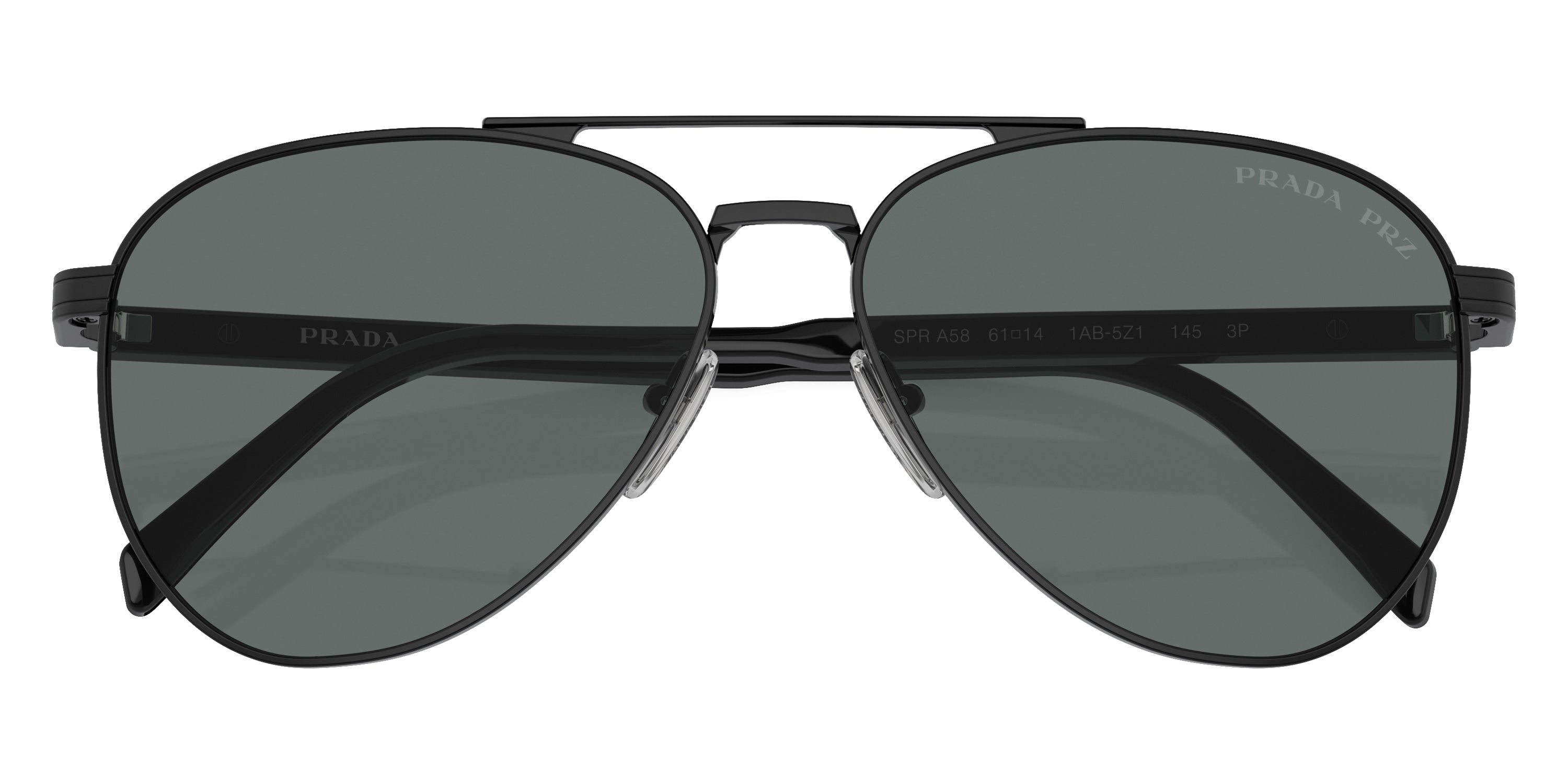 PRADA SUNGLASSES - PR A58S 1AB5Z1 58 - Black
