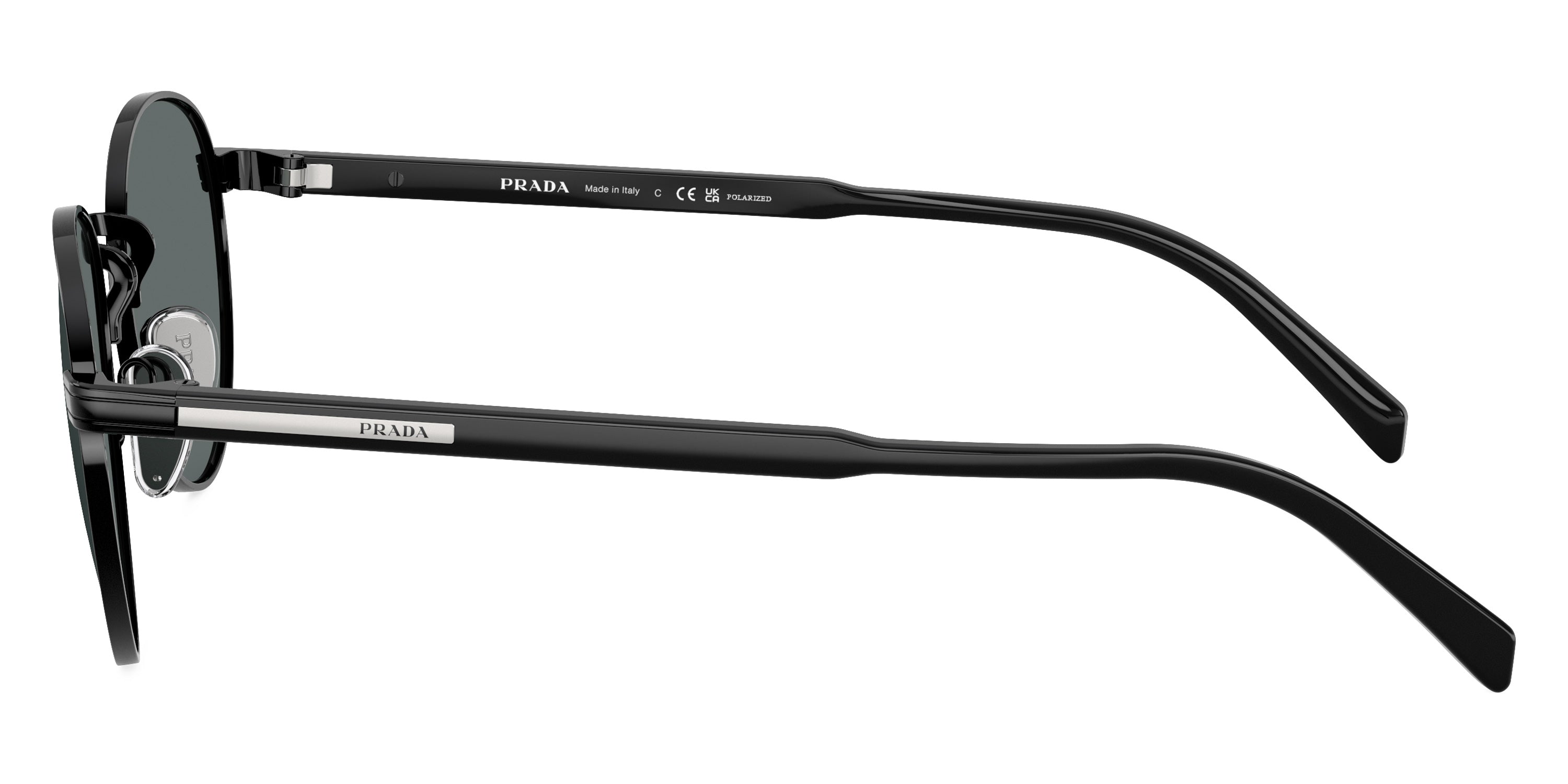 PRADA SUNGLASSES - PR B51S 1AB5Z1 53 - Shiny Black