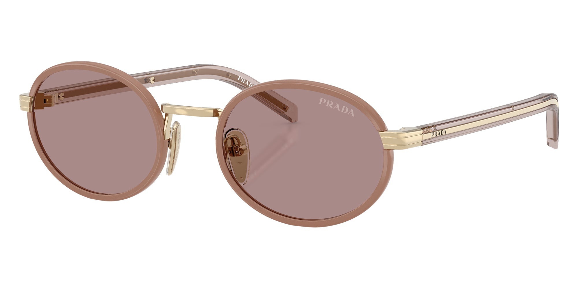 PRADA SUNGLASSES - PR B56S 24E20I 52 - Mauve/Pecan