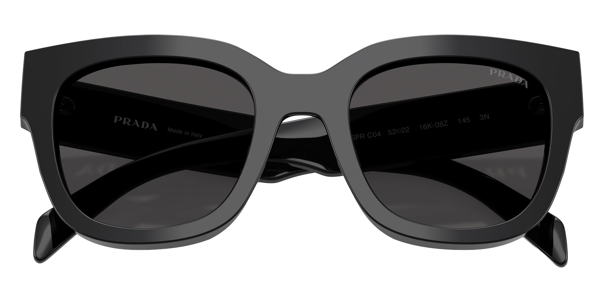 PRADA SUNGLASSES - PR C04S 16K08Z 52 - Black