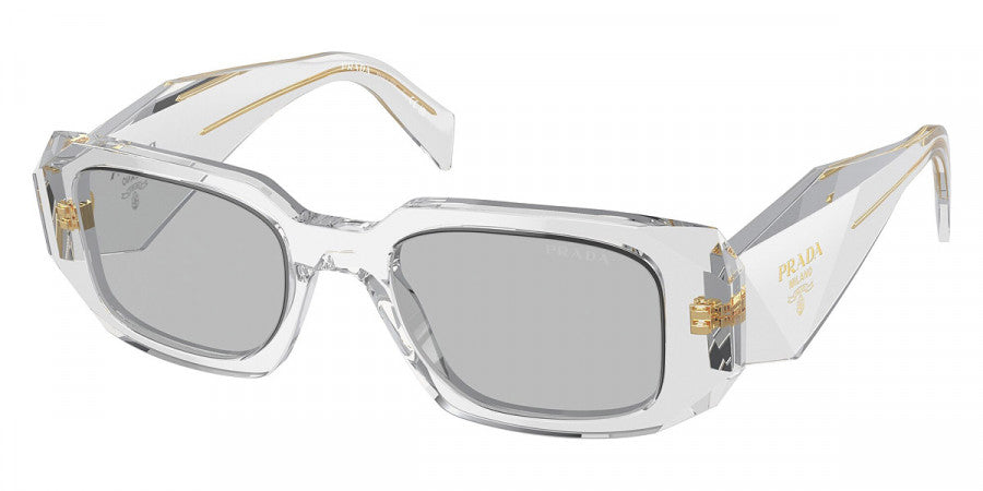 PRADA SUNGLASSES SYMBOLE - PR 17WS 12R30B 49 - Transparent Gray