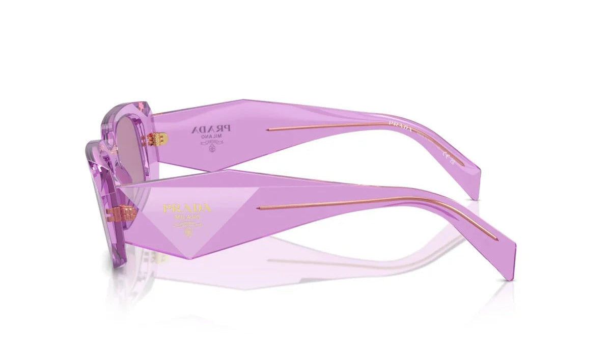 PRADA SUNGLASSES SYMBOLE - PR 17WS 13R07Q 49 - Transparent Amethyst