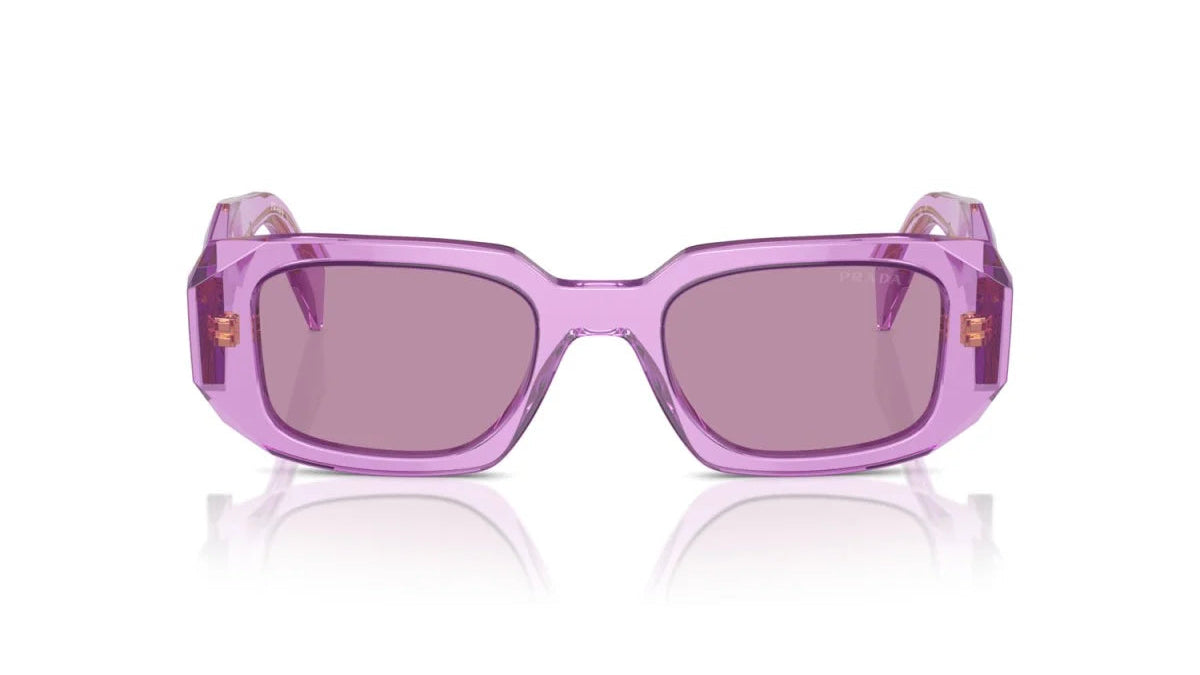 PRADA SUNGLASSES SYMBOLE - PR 17WS 13R07Q 49 - Transparent Amethyst