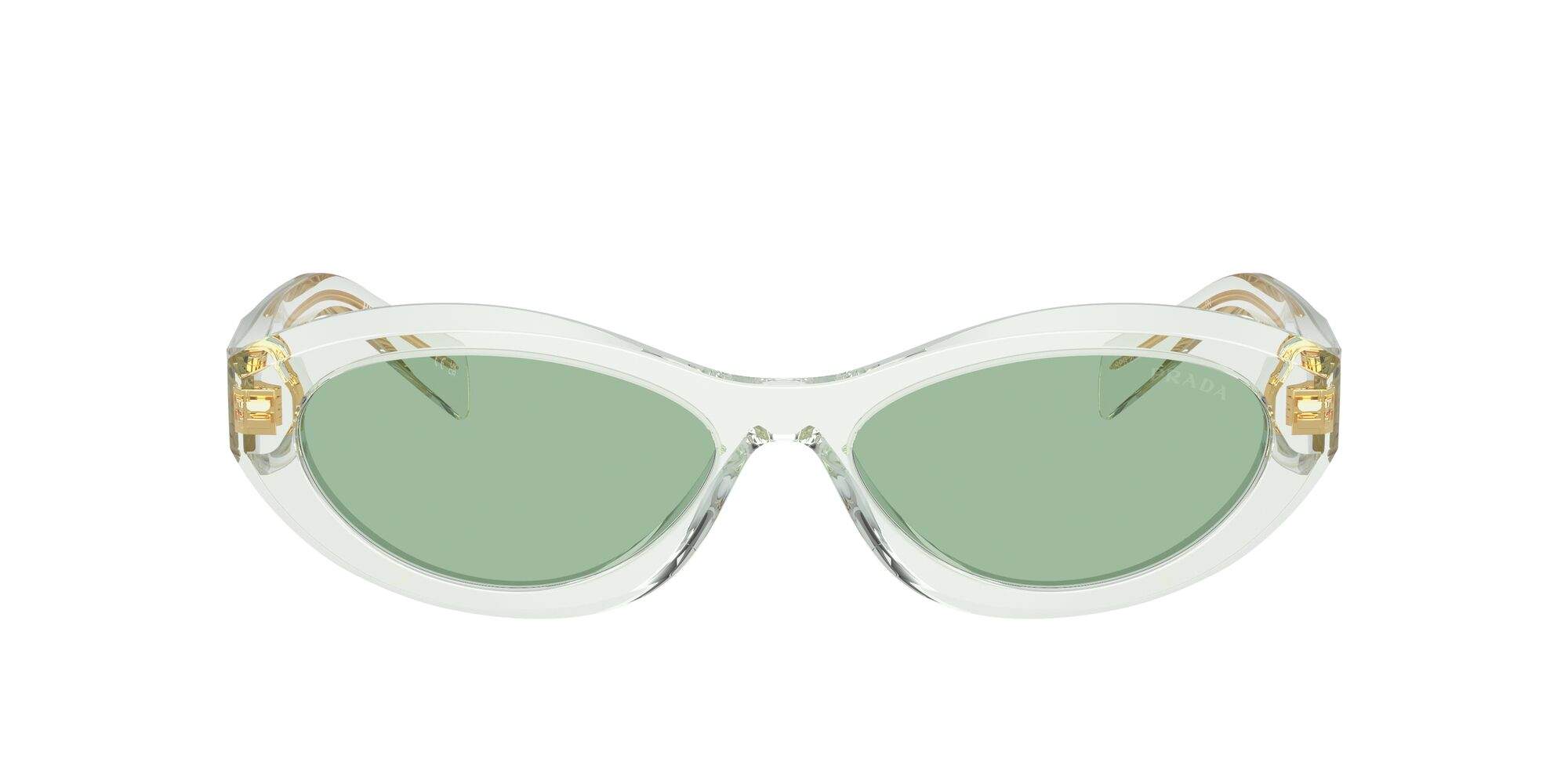PRADA SUNGLASSES SYMBOLE - PR 26ZS 14R20E 55 - Transparent Mint