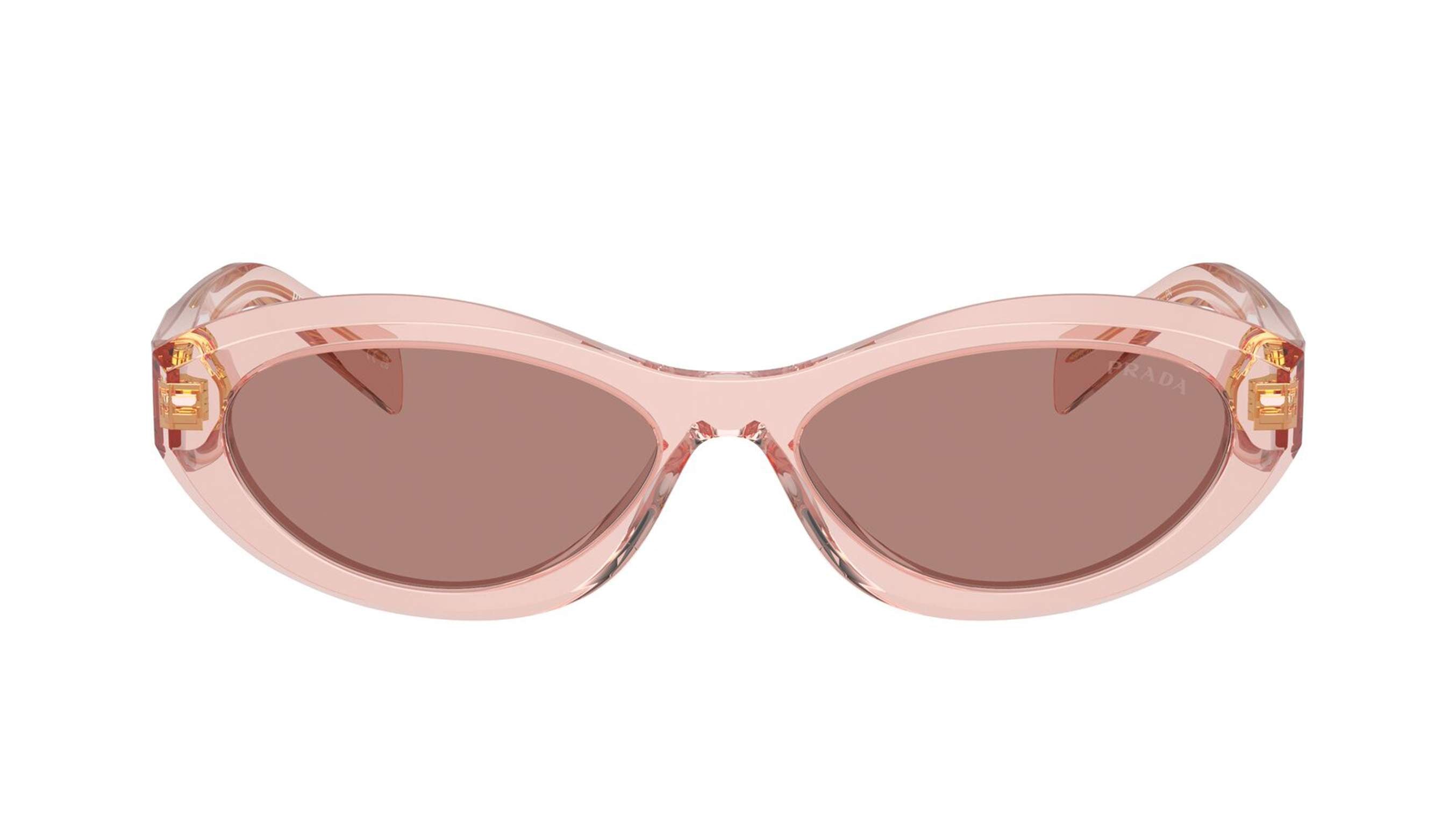 PRADA SUNGLASSES SYMBOLE - PR 26ZS 19Q10D 55 - Transparent Peach