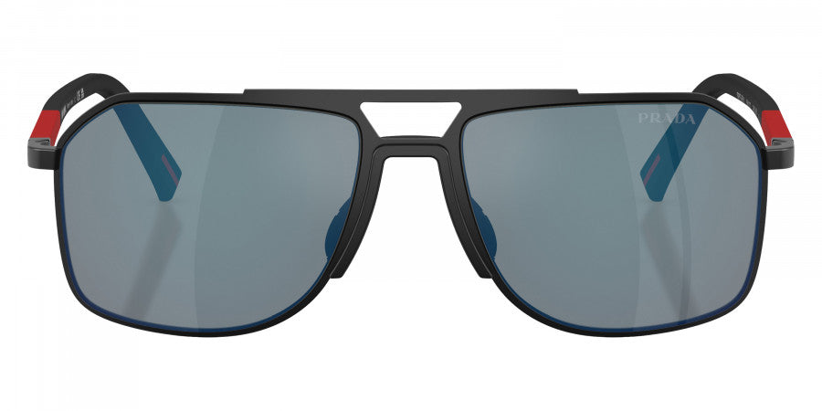 PRADA LINEA ROSSA SUNGLASSES - PS B51S 1BO08F 56 - Matte Black