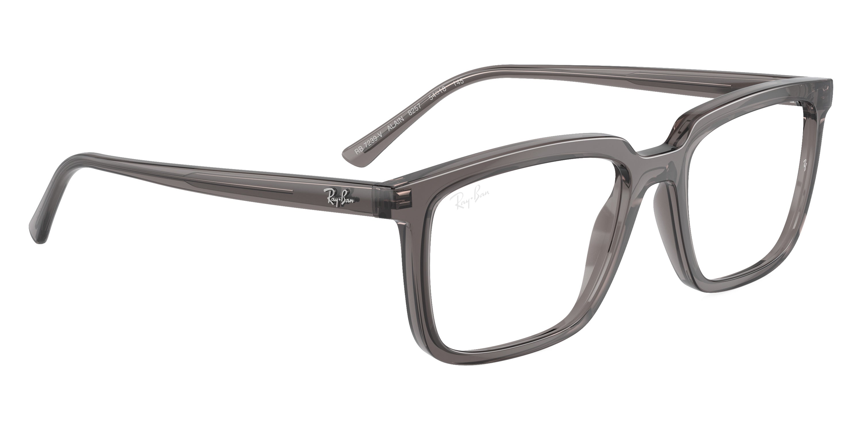 Ray-Ban™ Alain RX7239 8257 54 - Opal Dark Gray