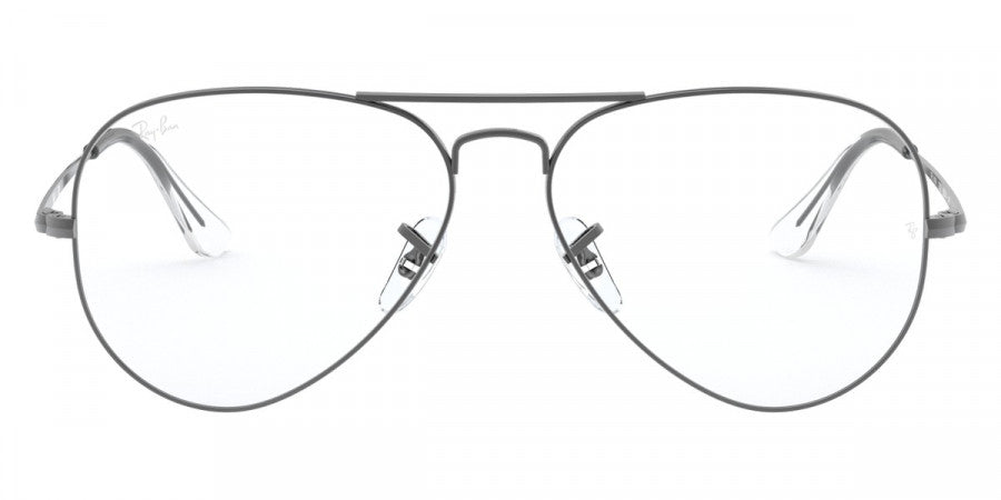 RAY-BAN EYEGLASSES AVIATOR - RX6489 2502 55 - Gunmetal