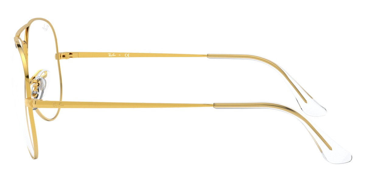 RAY-BAN EYEGLASSES AVIATOR - RX6489 3086 55 - Legend Gold