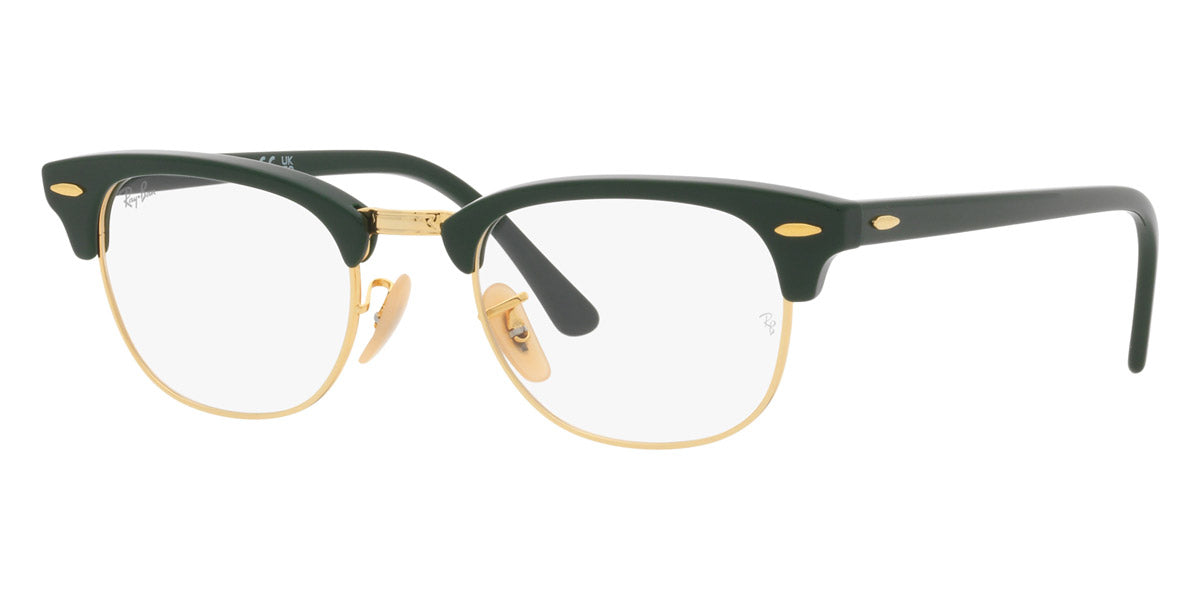 RAY-BAN EYEGLASSES CLUBMASTER - RX5154 Green on Arista
