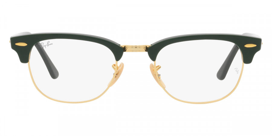 RAY-BAN EYEGLASSES CLUBMASTER - RX5154 Green on Arista
