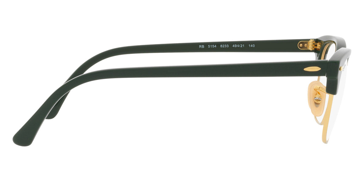 RAY-BAN EYEGLASSES CLUBMASTER - RX5154 Green on Arista