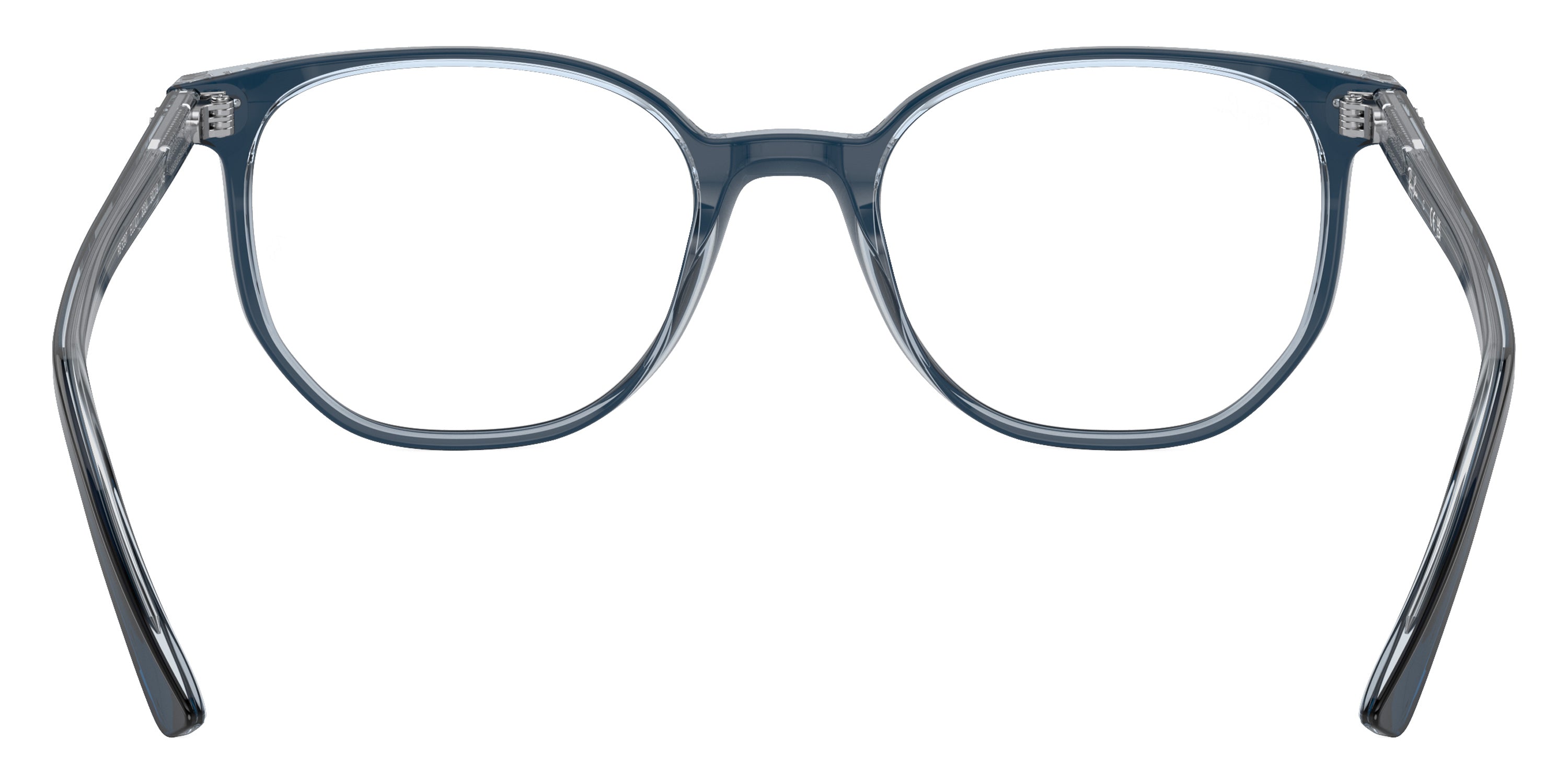 RAY-BAN EYEGLASSES ELLIOT - RX5397 8324 48 - Blue on Transparent Blue