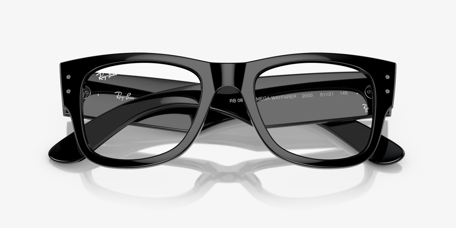 小物 Ray-Ban RB0804V 2000 51 MEGA WAYFARER RAY-BAN EYEGLASSES MEGA WAYFARER - RX0840V 2000 51