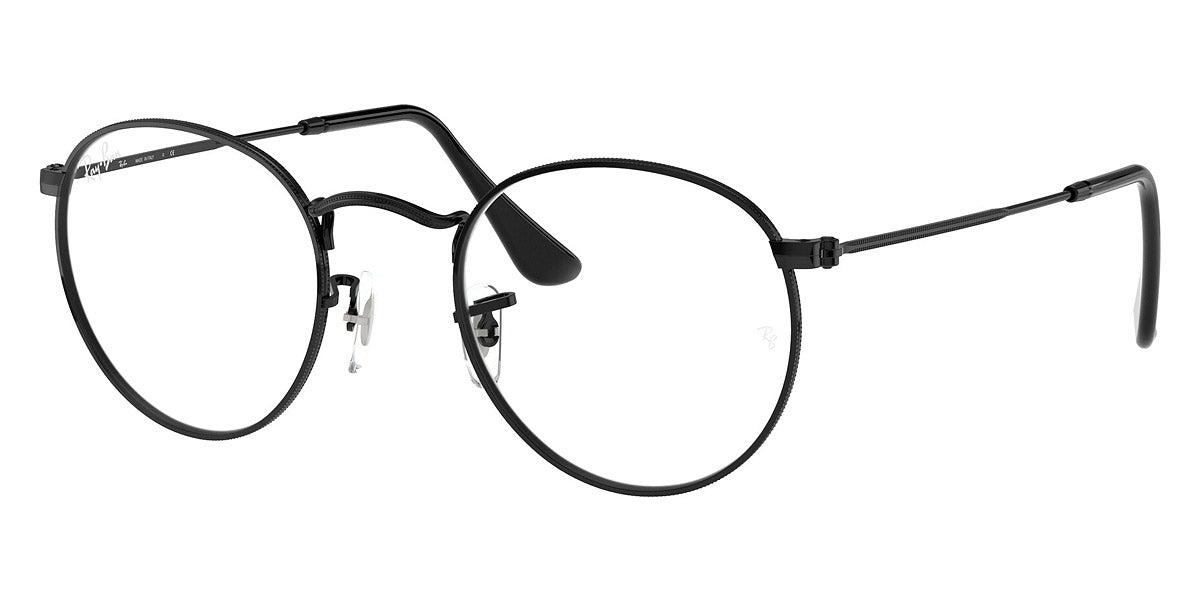 RAY-BAN EYEGLASSES ROUND METAL - RX3447V 2503 47 - Matte Black
