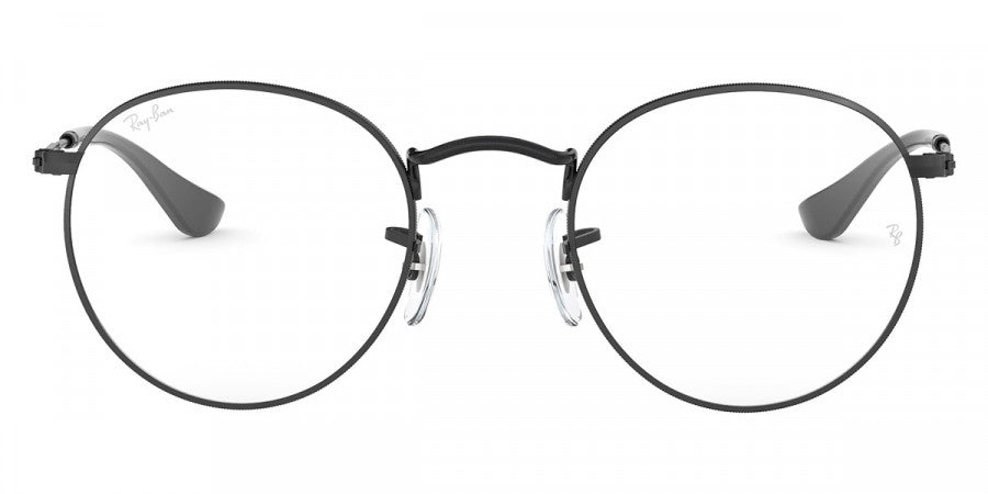 RAY-BAN EYEGLASSES ROUND METAL - RX3447V 2503 - Matte Black