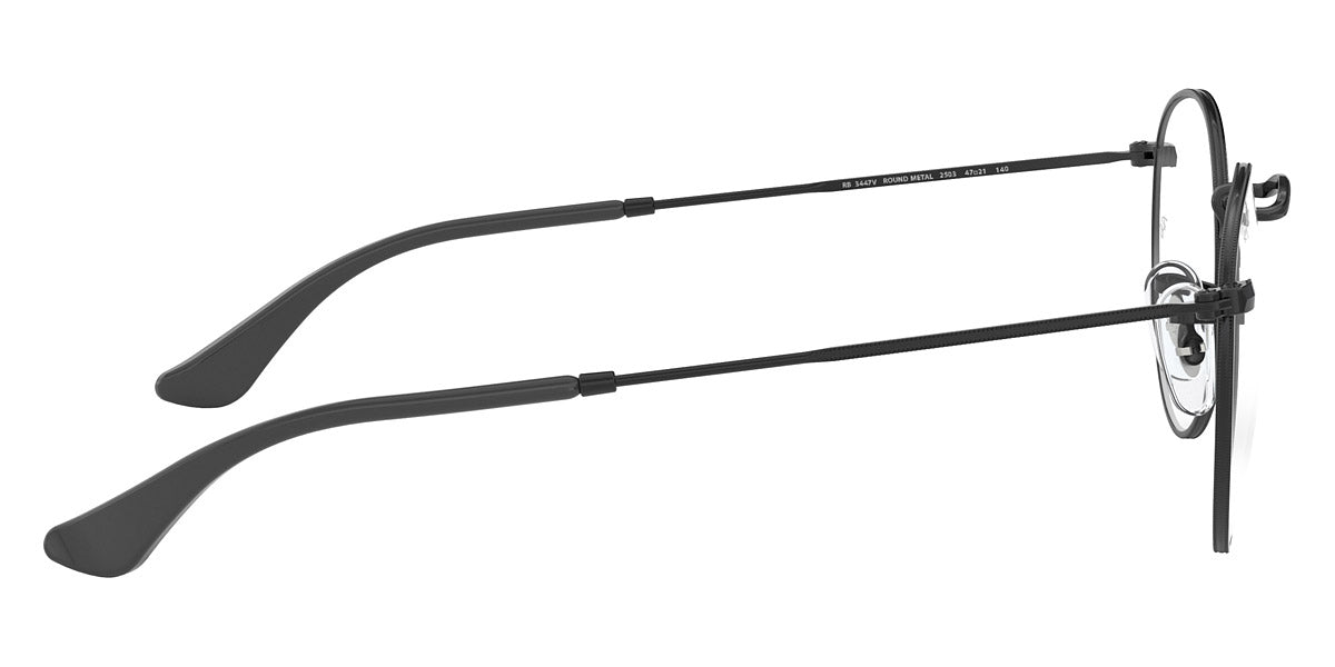 RAY-BAN EYEGLASSES ROUND METAL - RX3447V 2503 47 - Matte Black