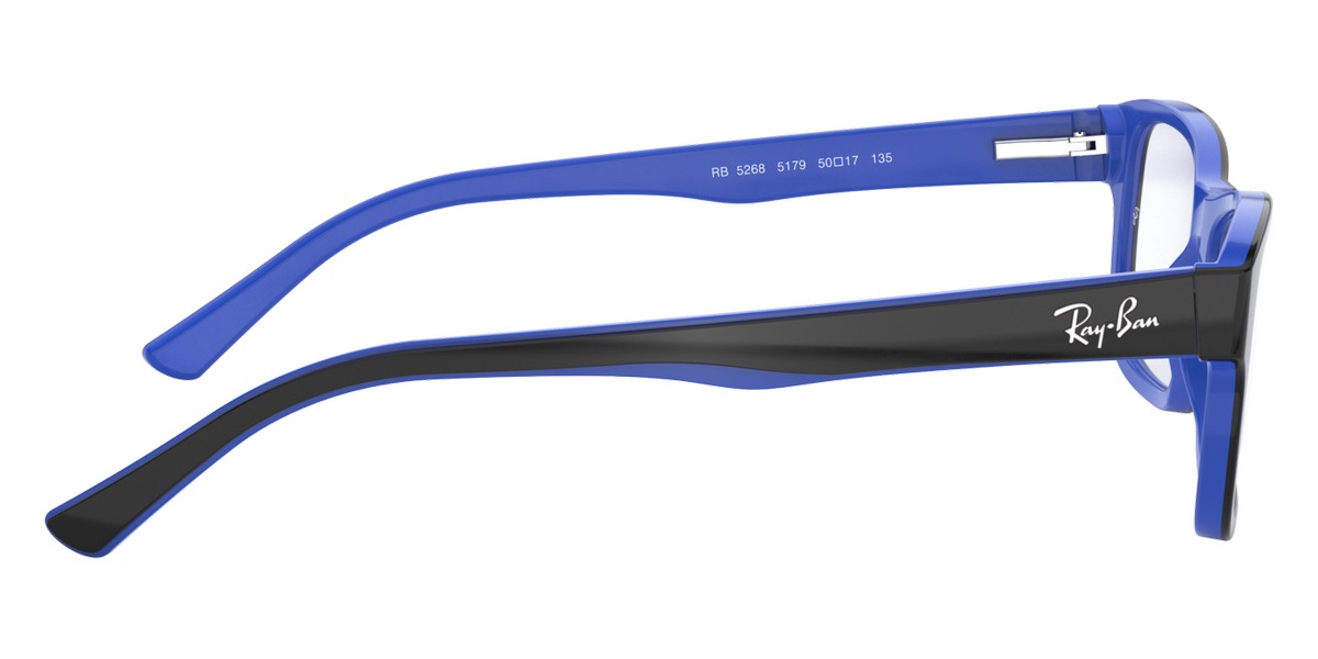 RAY-BAN EYEGLASSES - RX5268 5179 52 - Black On Blue