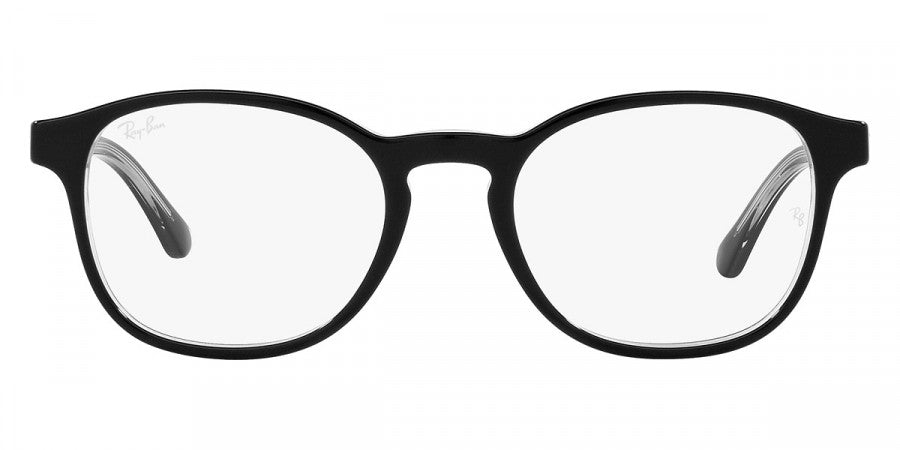 RAY-BAN EYEGLASSES - RX5417 2034 52 - Black on Transparent