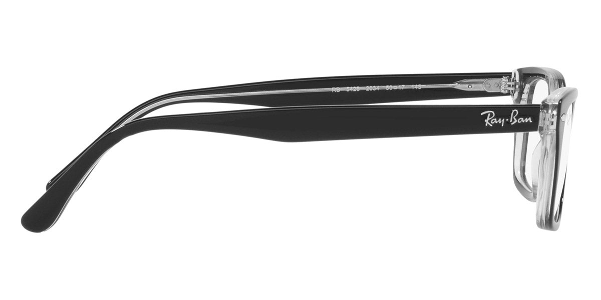 RAY-BAN EYEGLASSES - RX5428 2034 53 - Black on Transparent