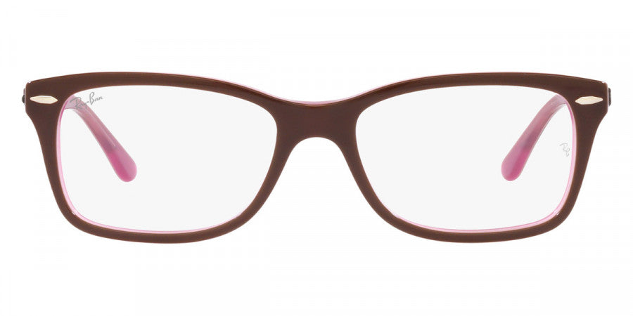 RAY-BAN EYEGLASSES - RX5428 Brown on Pink