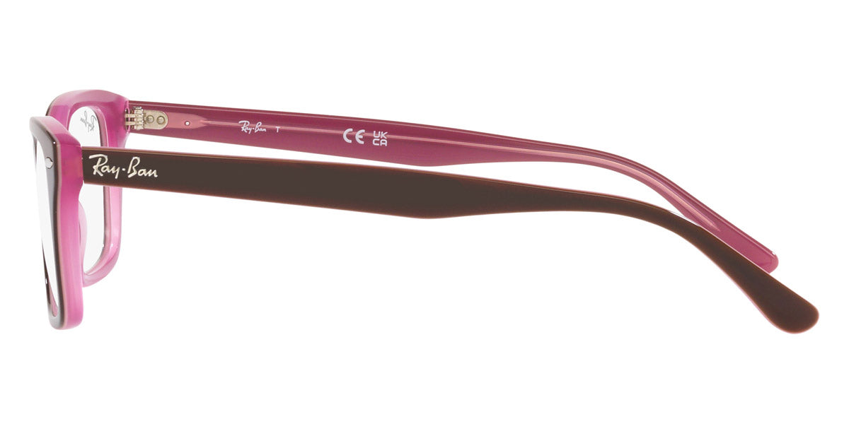 RAY-BAN EYEGLASSES - RX5428 Brown on Pink