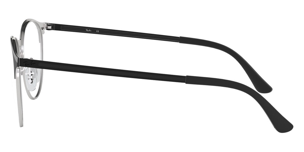 RAY-BAN EYEGLASSES - RX6375 2861 51 - Black On Silver