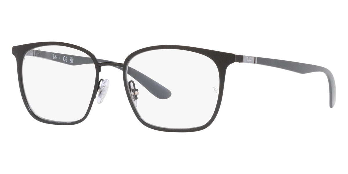 RAY-BAN EYEGLASSES RX6486 Matte Black on Black