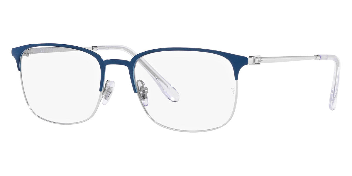 RAY-BAN EYEGLASSES - RX6494 Blue on Silver