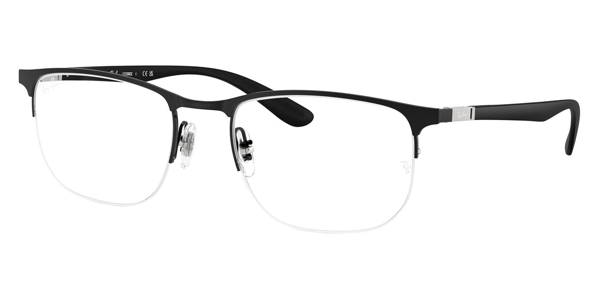 RAY-BAN EYEGLASSES - RX6513 2904 53 - Matte Black on Black