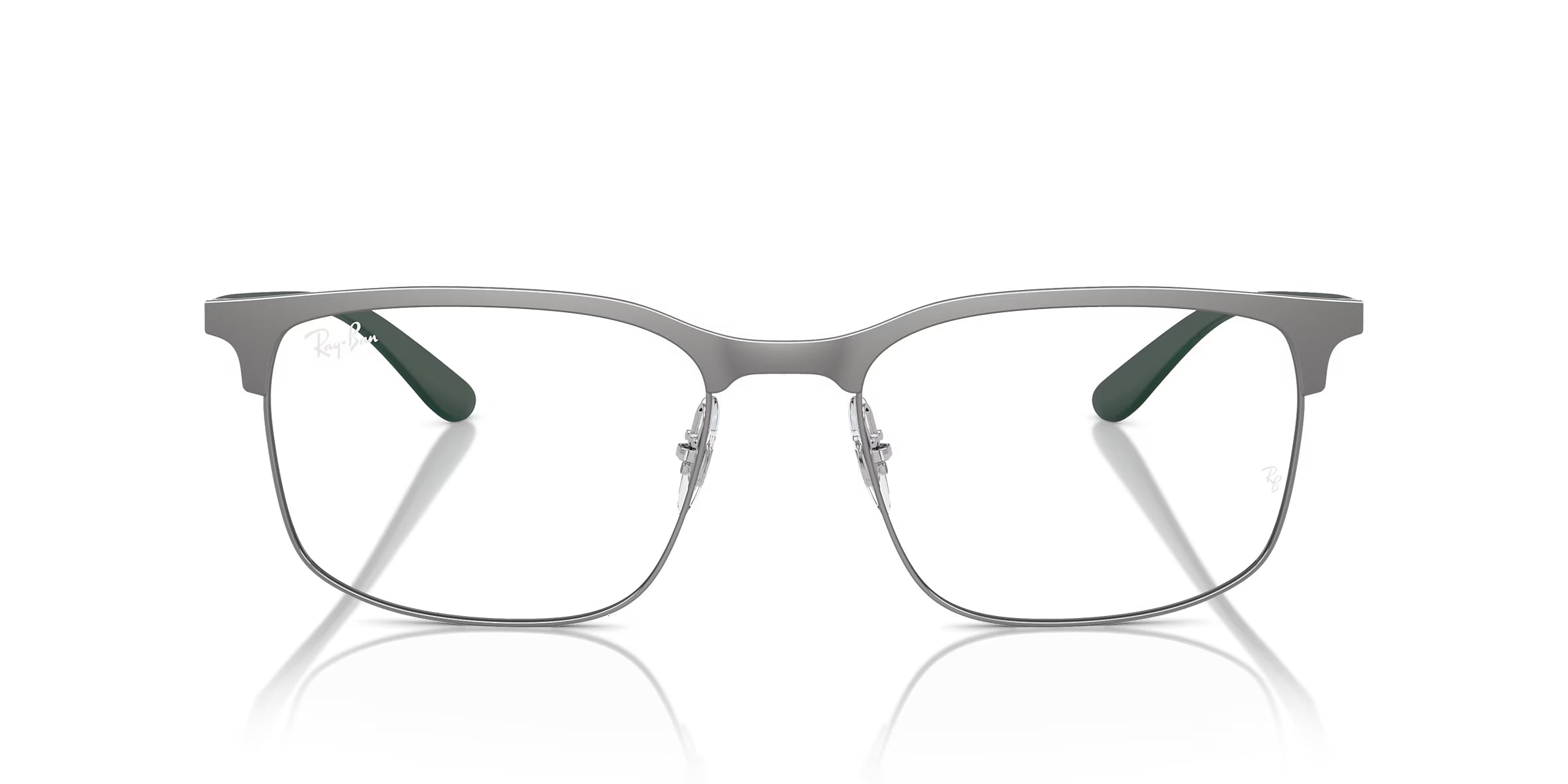 RAY-BAN EYEGLASSES - RX6518 2620 57 - Gunmetal/Sand GreenD