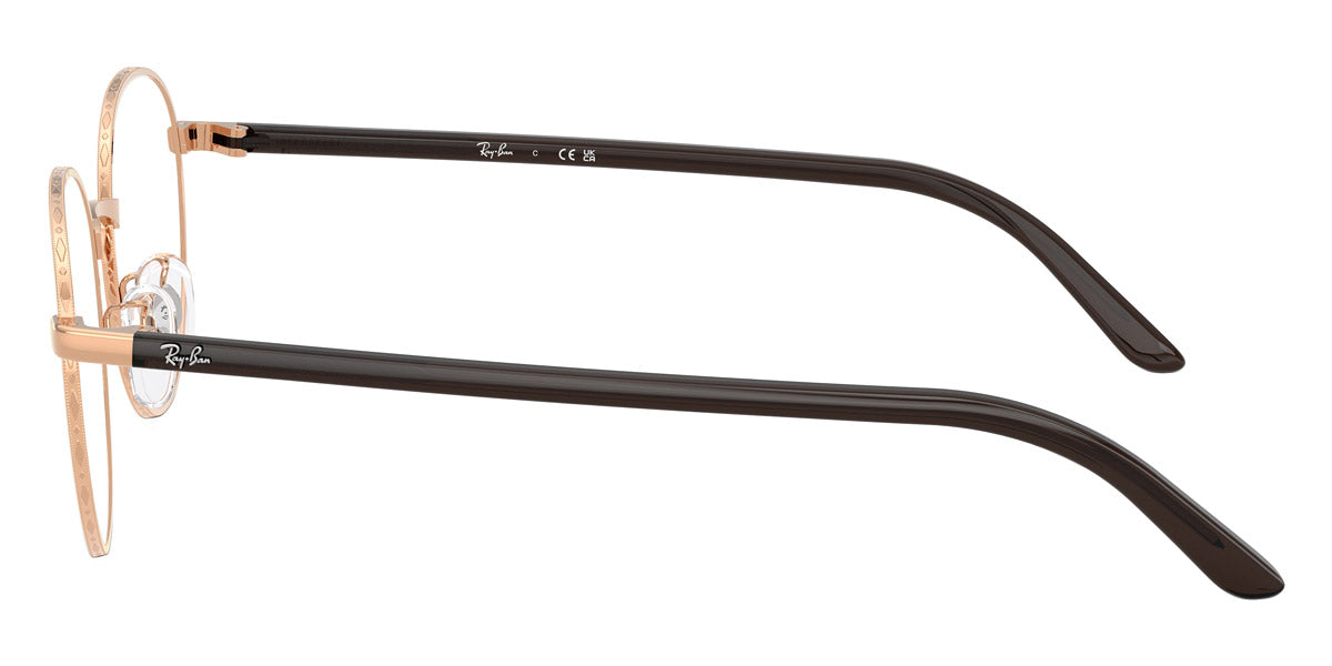 RAY-BAN EYEGLASSES - RX6538D 3094 53 - Rose Gold/Brown