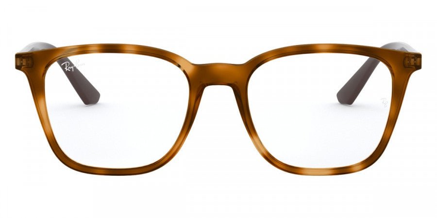 RAY-BAN EYEGLASSES -RX7177 5992 51 - Yellow Light Havana