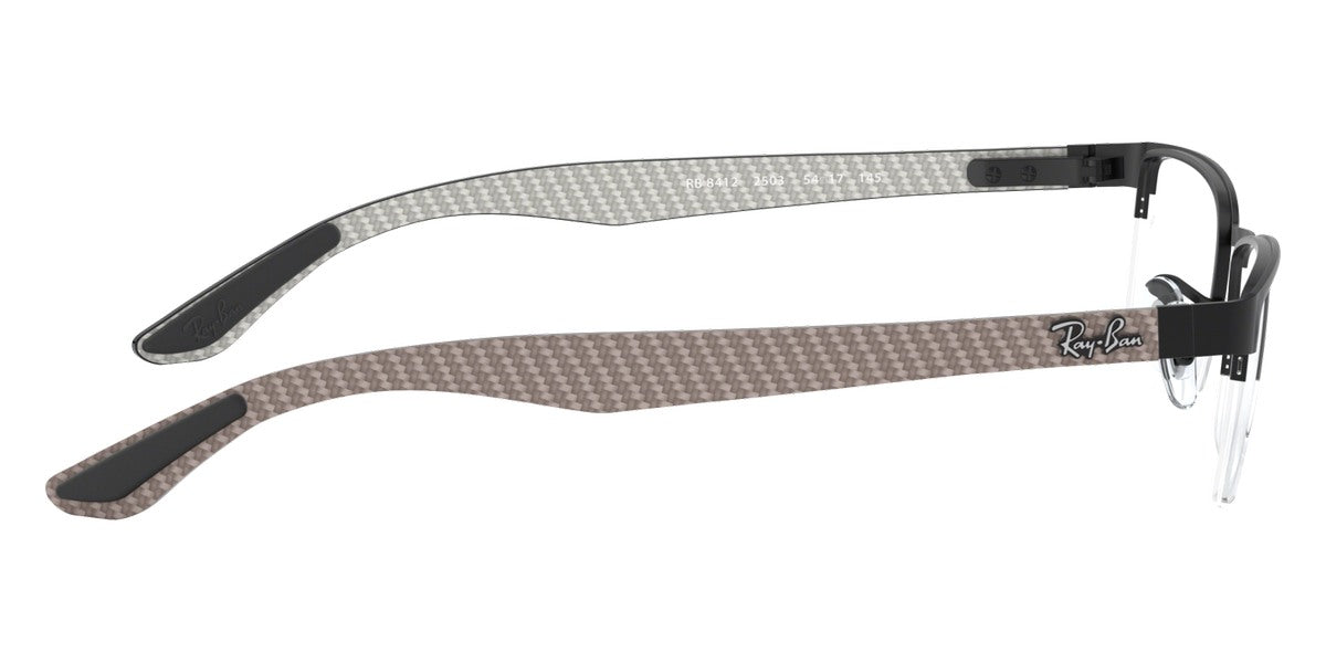 RAY-BAN EYEGLASSES -RX8412 2503 52 - Matte Black