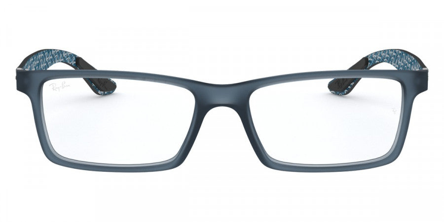 RAY-BAN EYEGLASSES - RX8901 5262 55 - Demi Gloss Blue