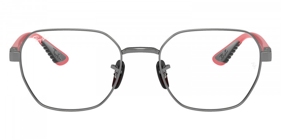 RAY-BAN EYEGLASSES SCUDERIA FERRRARI - RX6594M F096 54 - Gunmetal/Red