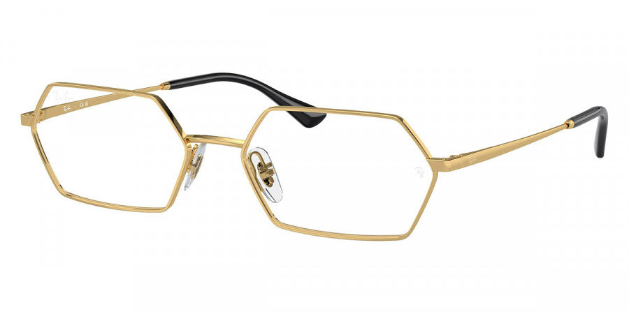 RAY-BAN EYEGLASSES YEVI - RX6528 2500 56 - Gold