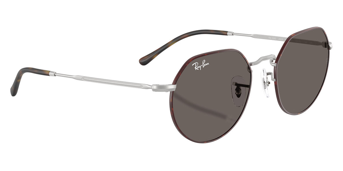 Ray-Ban™ Jack RB3565 9277B1 53 - Matte Havana on Matte Silver