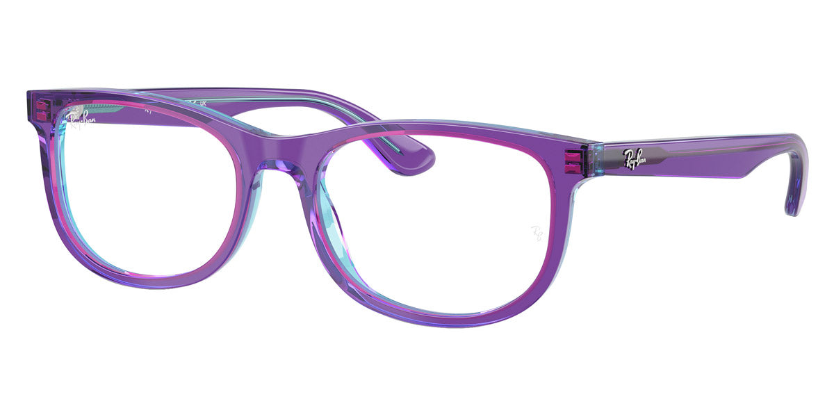 RAY-BAN JUNIOR EYEGLASSES - RY1642 3997 48 - Transparent Violet and Light Blue