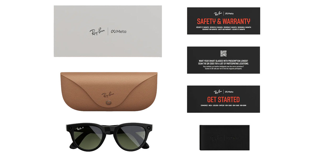 RAY-BAN META SUNGLASSES HEADLINER (GEN 2) - RW4013 601/71 50 - Shiny B