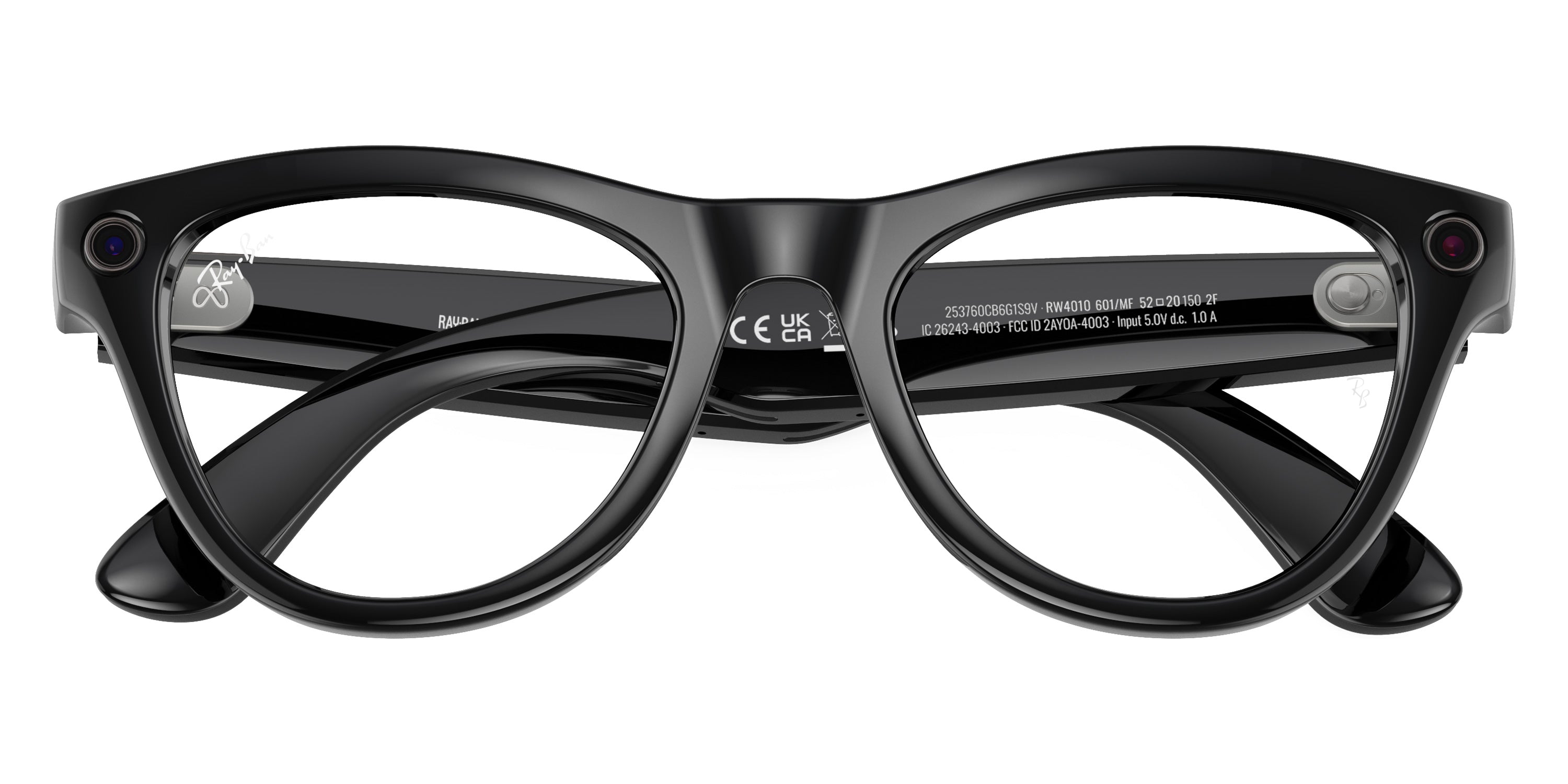 RAY-BAN META SUNGLASSES SKYLER (GEN 1) - RW4010 601/MF 52 - Black