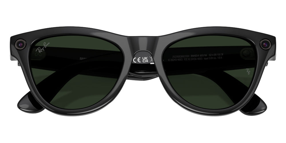 RAY-BAN META SUNGLASSES SKYLER (GEN 2) - RW4014 601/1M 52 - Shiny Black