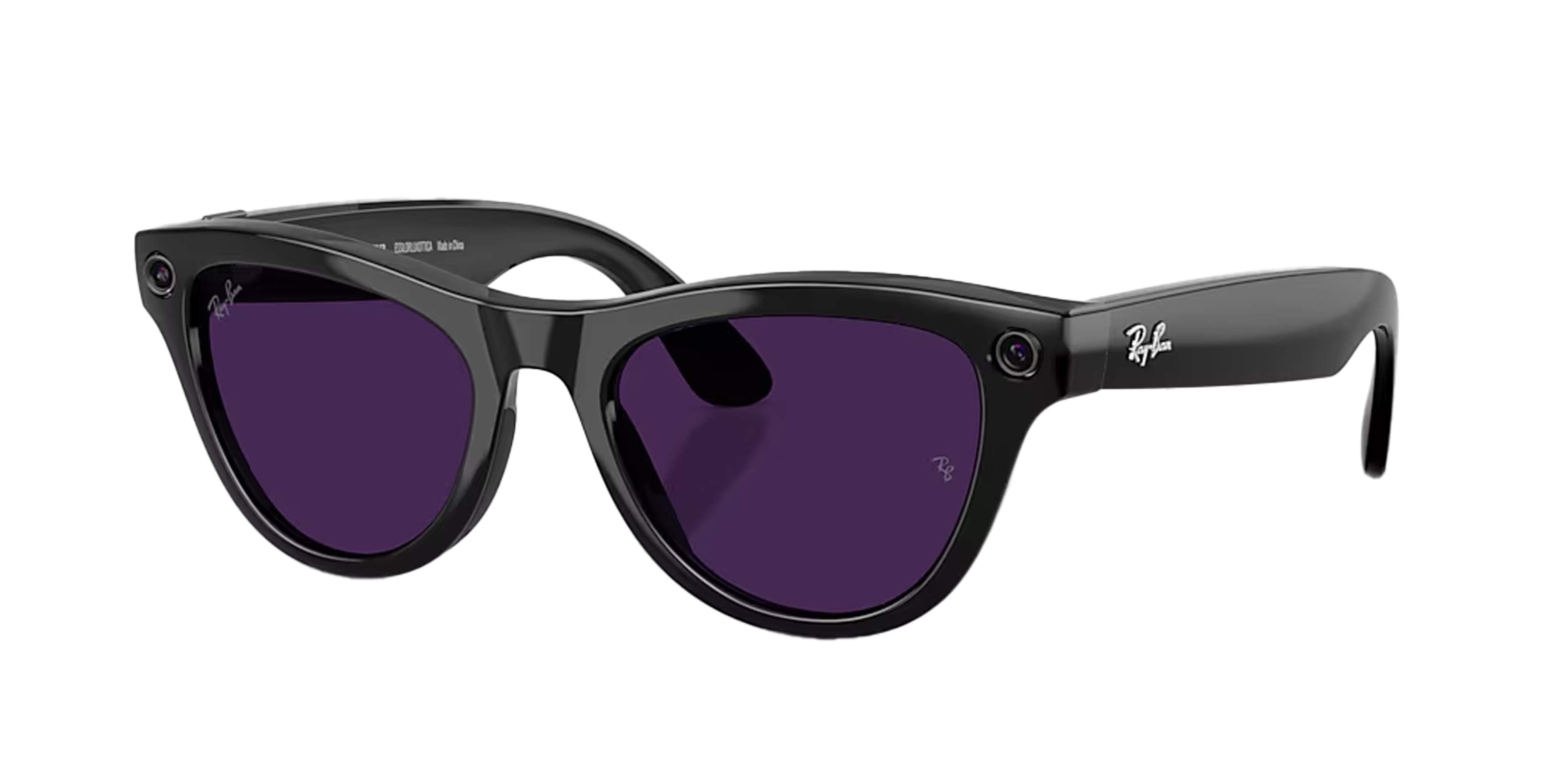 Ray-Ban  SKYLER ブラック サングラス RAY-BAN META SUNGLASSES SKYLER (GEN 2) - RW4014 601/71 52 - Shiny Blac