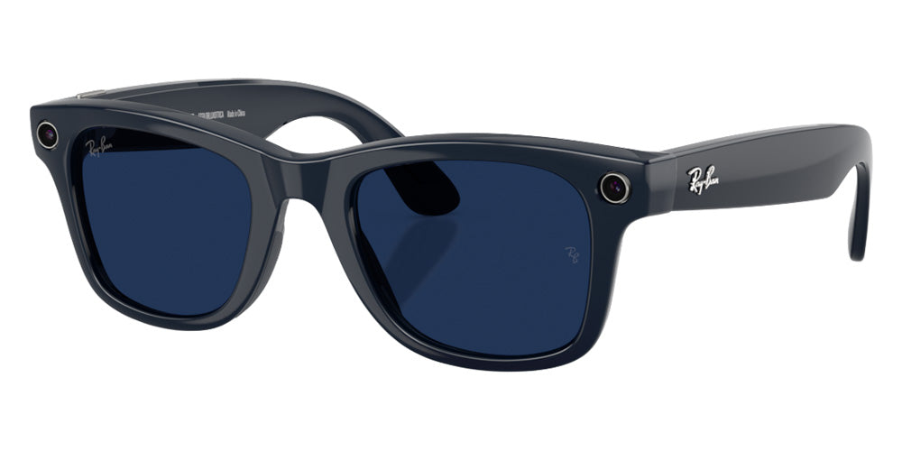 RAY-BAN META SUNGLASSES WAYFARER (GEN 2) - RW4012 6628MF 50 - Shiny Cosmic Blue