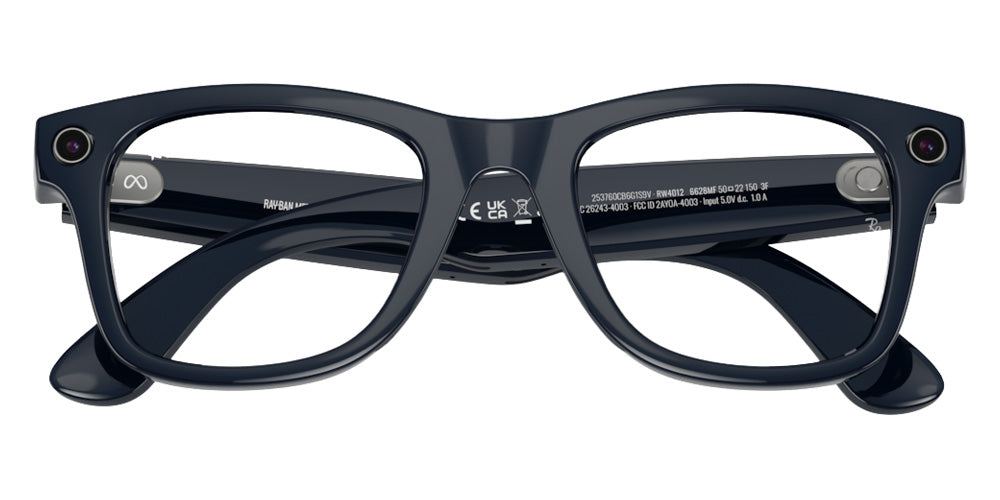 RAY-BAN META SUNGLASSES WAYFARER (GEN 2) - RW4012 6628MF 50 - Shiny Co